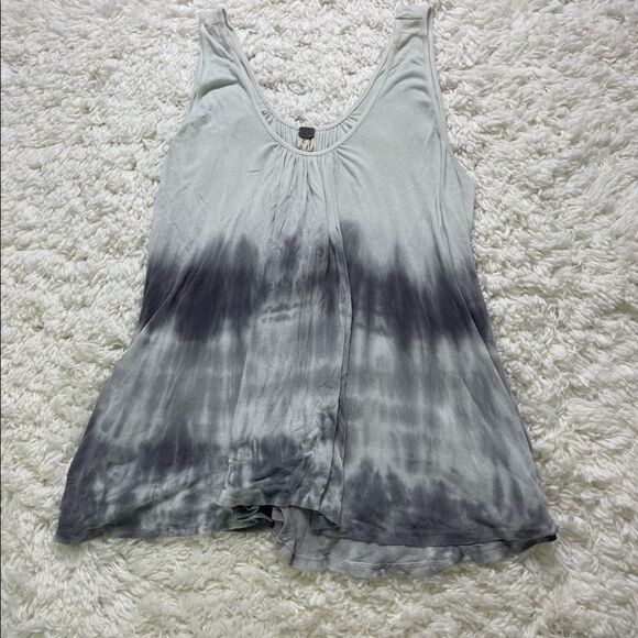 Free People Sebastian Tie Dye Tank Top Tunic - Picture 4 of 7